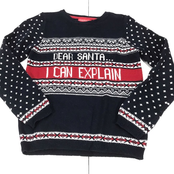 Jingles & Joy Other - Jingles & Joy Dear Santa... I Can Explain Sweater
